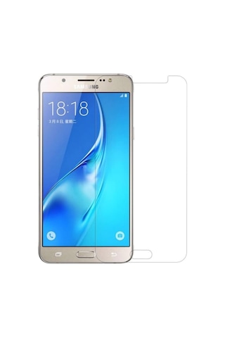 Samsung Uyumlu Galaxy J5 2016 Nano Kırılmaz Cam Ekran Koruyucu Şeffaf