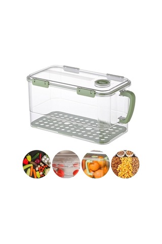 Pazly Yumurta Suntek Kutusu İçin Gıda Ev Dolabı Depolama Ef Yeşil