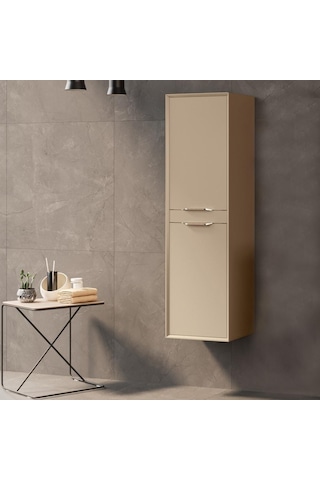 Orka Clay 80 Cm Mdf Sahra Banyo Dolabı Takımı Ve Boy Dolabı Çok Renkli