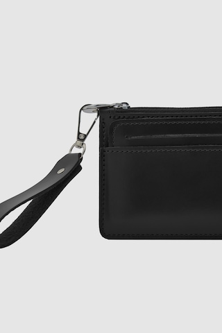 Shule Bags Raye Kartlık Detaylı Cüzdan Siyah Siyah