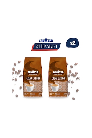 Lavazza Crema E Aroma Orta Kavrulmuş Çekirdek Kahve 2 x 1 KG