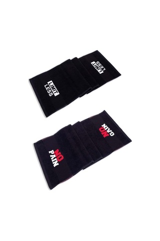 Home Limitless - No Pain No Gain 30x100 Cm%100 Pamuklu 2'li Spor Havlusu Fitness Gym Golf Boks Havlusu Standart 30 X 100 Çok Renkli