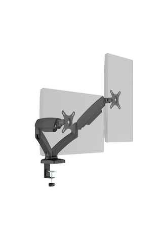 F200 Pro 17-34 İkili Monitör Standı Siyah Maks: 10kg