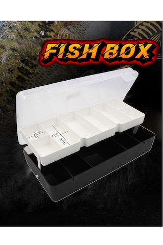 Rapala Kutusu Jig Yem Kutusu Lrf Kutusu 22.5x12x5.5 Siyah