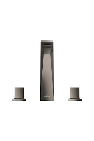 Grohe Allure Brilliant Üç Delikli Lavabo Bataryası 1/2" L Boyut - 20627AL0 Antrasit