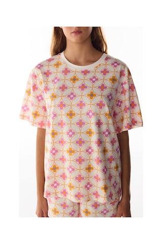 Penti Flora Çiçekli Kısa Kollu Şort Pijama Takımı Çok Renkli