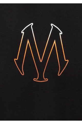 Mavi - M Logo Baskılı Siyah Tişört 6610044-900