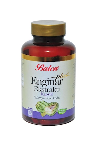 Balen Plus + Enginar Ekstresi Ekstraktı Kapsülü 820 MG x 100 Adet