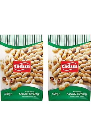Tadım Kabuklu Yer Fıstığı 500 Gr X 2 Adet 500 G