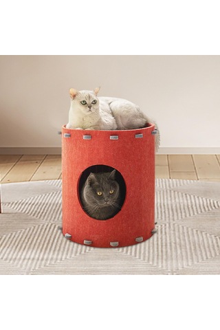 Suntek Kedi Yatağı Mağara Yatak Aşınmaya Dayanıklı Hideout