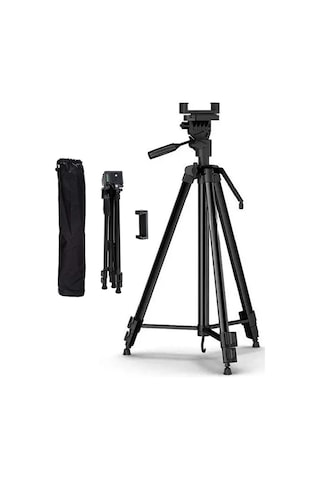 Profesyonel Fotoğraf Video Çekimi Tiktok Yayın Tripod Telefon Tut