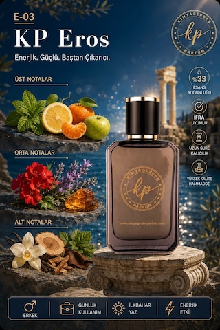 KP E-03 Erkek Parfüm EDP 50 ML