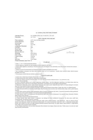 36w Oval Led Etanj Armatür Beyaz Işık 2'li