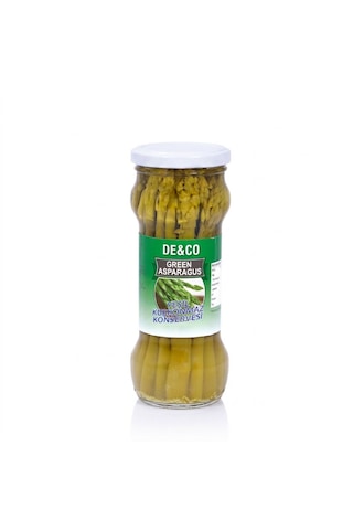 De&co Green Asparagus Yeşil Kuşkonmaz Konservesi 370ml