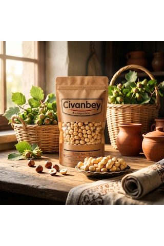 Civanbey Kuruyemiş Çiğ Fındık İçi 1 KG