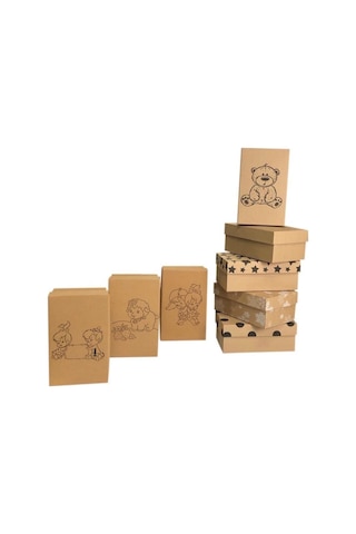 25X15X10 Cm E Ticaret Kapaklı Kargo Kutusu