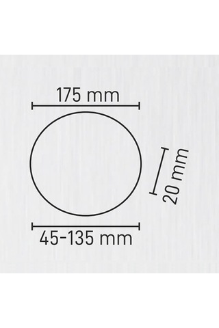 Maxled 24w Yuvarlak Sıva Altı Ayarlanabilir Geçmeli Backlight Led Panel 6500k Beyaz