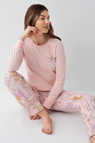 Rolypoly Kadın Pembe Pijama Takımı Rp3710-s-v2 Pembe