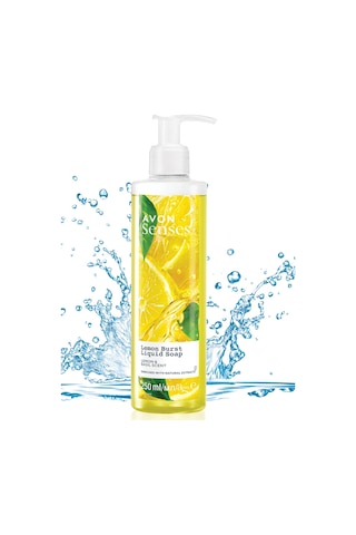Avon Senses Lemon Burst Limon Ve Reyhan Kokulu Sıvı Sabun 250 ML