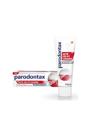 Parodontax Aktif Diş Eti Onarımı Beyazlatıcı Diş Macunu 75 ML