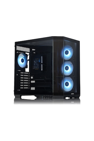 Dark Guardian 4X12Cm Rgb Led Fanlı. Full Cam Yan Ve Mesh Ön Panel