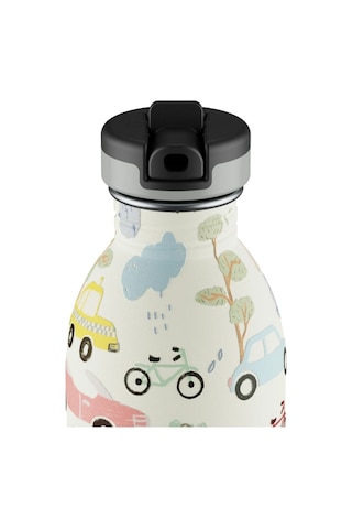 Kids Bottle Adventure Friends Paslanmaz Çelik Çocuk Su Matarası 500 Ml Renkli