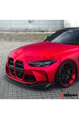 Bmw M3 M4 G80 G81 G82 G83 Ön Lip Parlak Siyah