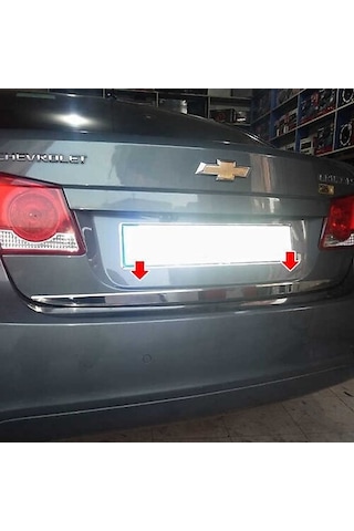 Chevrolet Cruze Sd Krom Bagaj Alt Çıtası 2009 Üzeri