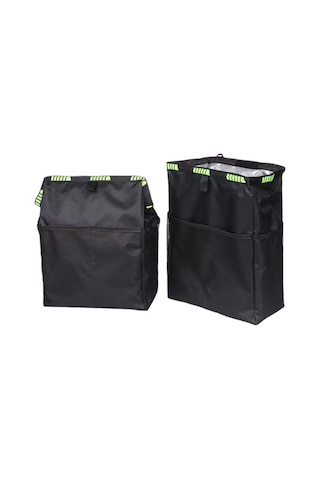 Reedark Siyah Oksford Kumaş Araba Arka Koltuk Depolama Çantası - Su Geçirmez, Çok Fonksiyonlu, Büyük Kapasite, Sandık Ve Oyuncak Saklama Siyah