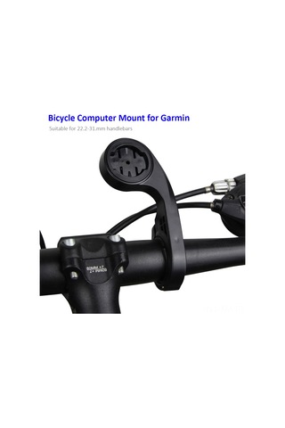 Ximistore9 Bisiklet Bilgisayar Ve Fari İçin Optimal Görünüm Sağlayan Çok Fonksiyonlu Uzantı Tutucu Pc/tpu, Siyah Siyah