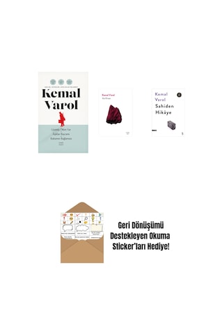 Aşklar, Hevesler, Ayrılıklar Üçlemesi Ciltli + Kin Divanı + Sahiden Hikâye + Okuma Sticker'ları