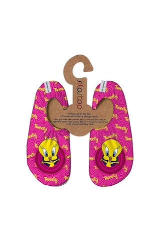 Slipstop Warner Bros Tweety Canarino Kız Çocuk Kaydırmaz Havuz Deniz Patiği Ss2312050073 Çok Renkli