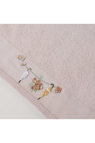 Linens Umbrella Pamuk 50x85 Cm Yüz Havlusu Rose Rose