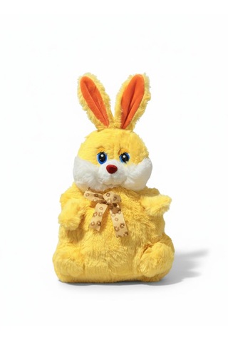 Sarı Çantalı Peluş Ayıcık 5 Renk Varyantlı Sarı