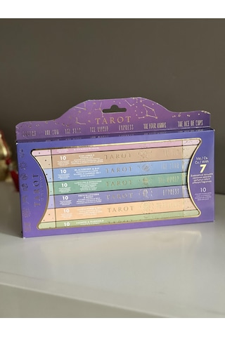 Tarot Temalı 7 Kutu Tütsü Seti/7'li Set Karışık Tarot Tütsüsü