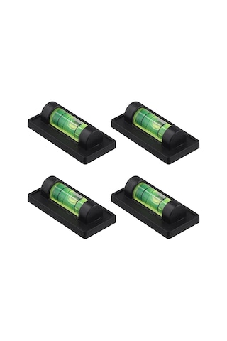 4 Adet Manyetik Su Terazisi Fonograf, Kamera, Tripod İçin