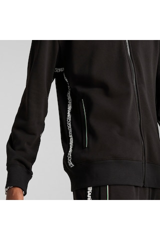 Puma Scuderıa Ferrarı Race Erkek Kapüşonlu Ceket 630182 01 Siyah