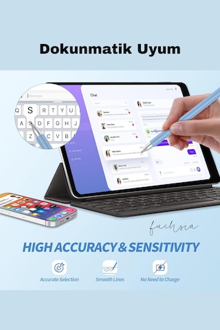 Huawei Matepad 11.5 Uyumlu Dokunmatik Ekran Uyumlu 2 İn 1 Tablet Kalemi