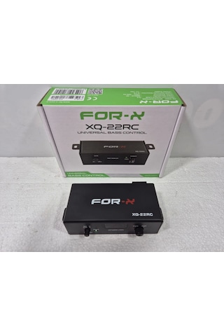Bass Kontrol - For-x Xq-22rc Universal Amfi Bass Kontrol - Voltaj Göstergeli Bass Ayar Kumandası