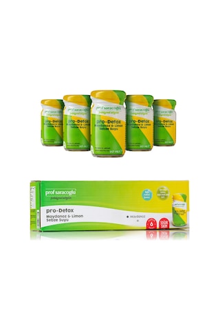 Pro Detox Organik Maydanoz & Limon Shot 5 X 60 ML