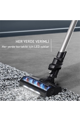 Tefal TY6A35TR X-Pert 7.60 Allergy Kablosuz Şarjlı Dikey Süpürge
