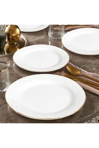 GÜRAL SOPRANO 6 ADET 21 cm PASTA TABAĞI - GOLD