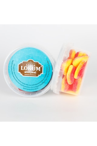 Şeftali Aromalı Yumuşak Şeker Kalp Şekilli 120 G-372