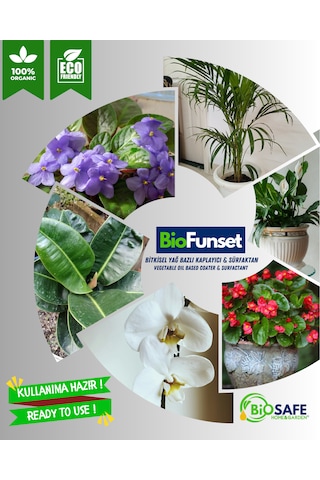 BioFunset 500 ml – Ev ve Süs Bitkilerinde Görülen Mildiyö, Külleme ve Küfleşmeye Yönelik Doğal Bakım Ürünü