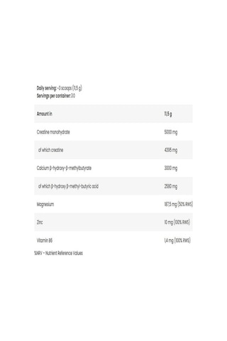 Fa Core Creatine + Hmb + Zma 345 G