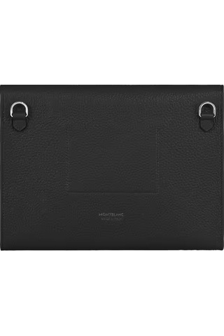 Montblanc Orta Boy Zarf Kapaklı Defter Kılıfı 137127 Siyah