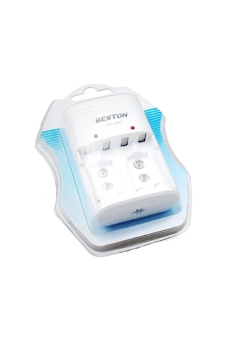 Beston BST-802 AA/AAA/9V Çoklu Kalem Pil Şarj Cihazı