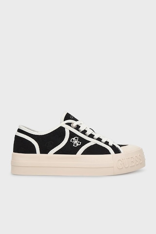 Guess Issah Kadın Sneaker Ayakkabı Flpıssfal12 Siyah