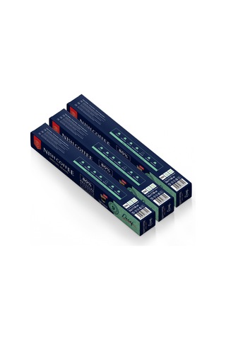 Nish Coffee Kapsül Kahve 7 Decafeinanto 3'lü Set Nespresso Uyumlu -30 Adet Kapsül Kahve