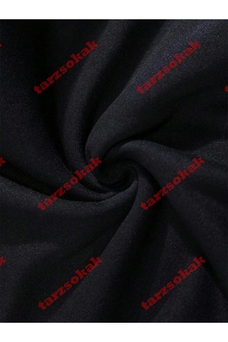 Startmore Tarzsokak Deniz Biyolojisi Balina Katili Baskılı Kapüşonlu Üstler Kadın Temel Gevşek Sweatshirtler Kışl Siyah